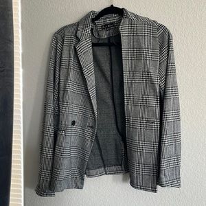 Plaid Blazer